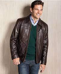 Marc New York Coat Eli Pebble Grain Leather Coat Mens Coats Jackets Macy S Leather Coat Jackets Mens Jackets