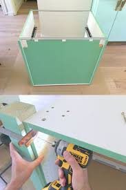Kitchen dining sensational how to build a kitchen island with. Farmhouse Diy Kitchen Island An Ikea Hack A Piece Of Rainbow