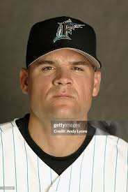 Andy Fox of the Florida Marlins is pictured during the Marlins media...  News Photo