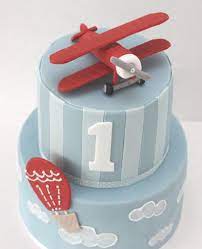 Vintage Airplane Party Cake Bolos Para Criancas Bolo Festa Infantil Bolo De Aviao