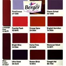 Berger Paints Shade Card For Exterior Walls Sistem As Corpecol