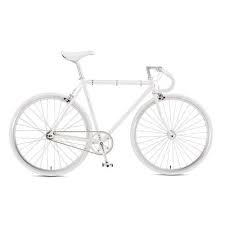 楽天市場 fuji フジ 2016年モデル feather フェザー オーロラ ホワイト 完成車 ピストバイク シングルスピード 自転車 クラウンギアーズ楽天市場店 ピストバイク 自転車 ピスト