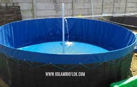 Aneka Kolam Terpal Kolam Terpal Bundar Bioflok Ikan Dan Udang Kolam Terpal Bundar Bioflok Ikan Dan Udang