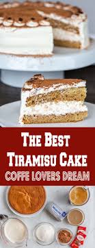 Spoon about 1/4 cup of the sugar syrup over the lady fingers. Tiramisu Cake Tastes Like A Dream In Your Mouth A Coffee Lover S Dream Dessert It Is A Wonderful Combination Of Light Cream And S Tiramisu Cake Desserts Cake
