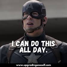 Winter soldier is the worst mcu movie not only is civil war considered to be one of the best mcu movies, but captain america: Captain America Quotes Upgrading Oneself