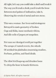 Cuckoo Sonnets Literature Quotes Sylvia Plath