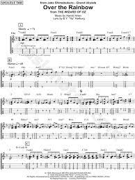Check spelling or type a new query. Jake Shimabukuro Over The Rainbow Ukulele Tab In F Major Download Print Sku Mn0176816