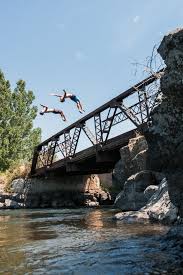 Best Bridge Jumping Spots In The Rexburg Area Jumping Pictures Amazing Adventures Rodeo Life