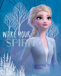 A passenger arrives at terminal d of miami international airport after heavy rains, as hurricane elsa moves towards south florida, in miami, u.s. Frozen 2 Wake Your Spirit Elsa Poster 40x50cm Posters De