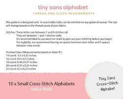 Alphabet may refer to any of the following: Vol 1 10 Small Cross Stitch Alphabets Value Pack Of Simple Etsy Osterreich