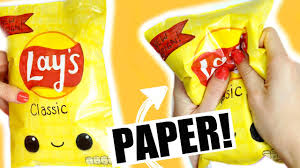 Check back often for new and exciting ideas! Diy Lays Chips Paper Squishy I Finally Did It Youtube