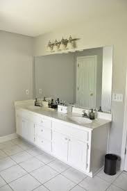 Shop this collection (12) poplin 60 in. Master Bathroom Painted Vanity 100 Room Challenge The Frugal Homemaker