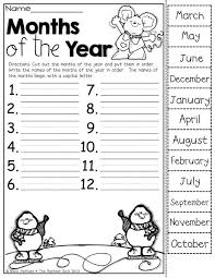 Winter Math And Literacy Packet First Grade School Worksheets Homeschool Kindergarten Preschool Learning