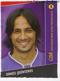 183 DANIEL QUINTEROS ARGENTINA GERMINAL BEERSCHOT STICKER FOOTBALL 2007  PANINI