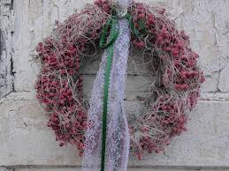 Natural Wreath Hand Bound Pepper Wreath Pink Pepper Berries Etsy Rosa Turkranze