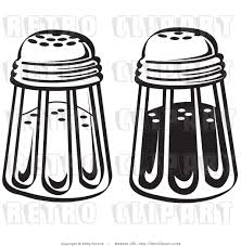 Black And White Checkered Salt And Pepper Shakers Royalty Free Vector Retro Illustration Of Black And White Salt And Pepper Glass Shakers Stuffed Peppers Retro Illustration Kitchen Drawing