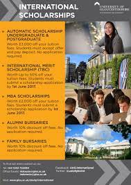 We did not find results for: University Of Gloucestershire International Scholarships 2017