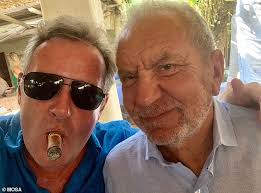 PIERS MORGAN: Lord Sugar and I both love a good scrap, but it was time to  end our feud