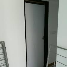 I intended to reduce the width of the door on the kitchen side so i can have the shower area there. Bto Hdb Toilet Wooden Doors Furniture On Carousell