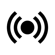 Gelombang radio nirkabel ikon komputer pengisian induktif, gelombang radio, sudut, spiral, monokrom png. Radio Gelombang Gratis Ikon Dari Ionicons