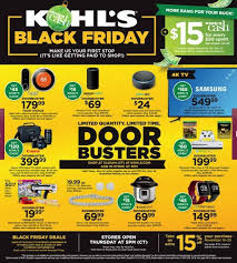 Kohl S Black Friday Ad 2018 Store Hours Best Deals Ad Preview Kohls Black Friday Black Friday Ads Jcpenney Black Friday