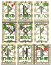Counted cross stitch patterns are not just a great craft to enjoy but it can provide the perfect gift and even a memento of history. Nordic Rune Elder Futhark Original Cross Stitch Kit Viking Cross Stitch Cross Stitch Embroidery Cross Stitching