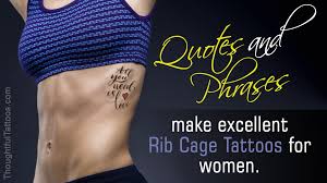 You don't have to go full skeleton to get a kickass bone tattoo! Rib Cage Tattoos For Women Thoughtful Tattoos
