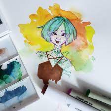 Drawing Anime Characters With Black And Other Colors Draw Sketch Sketchbook Pencil Paintin Drawing Wiff Waffles Sketchbook Drawing Wiff Waffles Drawings