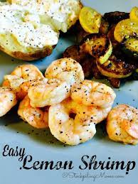 Easy Lemon Shrimp Recipe Heart Healthy Recipes Low Sodium Seafood Recipes Lemon Shrimp Recipes