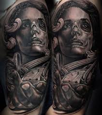 Black and grey tattoo style is used to create some type of 3d effect without using color. Black Grey Tattoos Kirt Silver Silver City Tattoos Elmsdale Nova Scotia