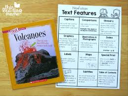 non fiction text features and text structure