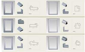 Aluminium door frames / profiles. Aluminium Frame Profile For Kitchen Cabinet From China Manufacturer Manufactory Factory And Supplier On Ecvv Com