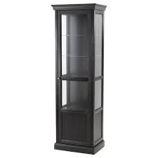 Malsjo Vitrine Schwarz Gebeizt Ikea Deutschland Glass Cabinet Doors Glass Shelves Decor Glass Shelves