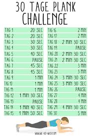 Wer nicht nur auf eine übung setzen, sondern auch aktiv die arme oder den bauch mittrainieren möchte, kann. 30 Tage Plank Challenge Der Kostenlose Trainingsplan