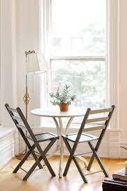 These stunning dining rooms each feature a table made to host a crowd. 10 Best Bistro Tables For Chic Small Space Dining Dining Room Small Apartment Dining Small Dining