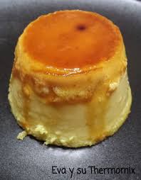 Eva Y Su Thermomix Flan De Mandarina Receta De Pastel Frio Flan Postres Frios