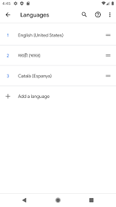 While this might sound like a lot, we're actually just scratching the surface. How Can I Get A List Of Languages Which Are Enabled By The User In Their Android Device Stack Overflow