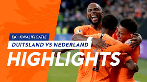 Halverwege de jaren vijftig professionaliseerde het nederlands elftal en de meeste successen werden dan ook behaalde in de tweede helft van de twintigste eeuw. Highlights Duitsland Nederland 6 9 2019 Ek Kwalificatie Youtube