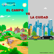 Do you prefer living in a big city or in the country side? Making Comparisons In Spanish The City Vs The Countryside Spanishlearninglab