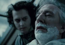 Alan as Judge Turpin in Sweeney Todd 2007