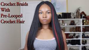 Shop the top 25 most popular 1 at the best prices! Crochet Braids Using Pre Looped Hair Youtube