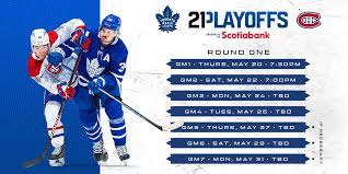 The habs always seemed to have the better goaltending. Leafs Vs Habs Round 1 Schedule Leafs