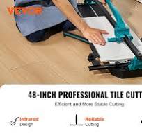24-Inch Manual Tile Cutter - Heavy Duty Porcelain & Ceramic Tile Cutting  Machine