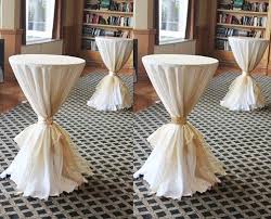 Unity Ceremony Wedding Table Linens Cocktail Table Decor Highboy Table