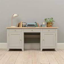Pin By Louise Moore On Dining Room Desk Oak Office Desks Furniture