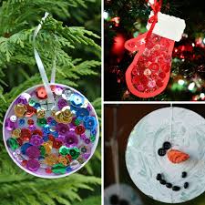 No other holiday decoration is as common and beloved around the when it comes to recycled christmas decorations, making holiday wreaths made from repurposed materials is easy. Homemade Christmas Ornaments That Toddlers Can Make Frugal Mom Eh