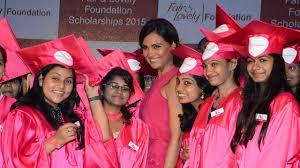 The students selected by this scholarship are given a grant of rs. Uncut Lara Dutta At Fair Lovely Foundation Scholarships 2016 Event Youtube