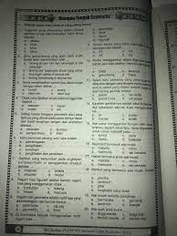 Soal Sbk Kelas 7 Ulangan Tengah Semester No 1 15 Brainly Co Id