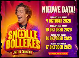 Er worden volop valse tickets aangeboden voor veel te hoge prijzen. Snollebollekes Snollebollekes Concerten Nieuwe Data Helaas Treft Ook Ons Het Slechte Nieuws Vanwege Het Corona Virus Worden De Geplande Concerten Van Snollebollekes In Het Gelredome Verplaatst Naar Nieuwe Data In Oktober