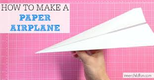 While there are far more advanced paper airplanes, this one, in my opinion, is the perfect balance of complexity and accessibility for the average paper airplane joe. How To Make A Paper Airplane Easy Inner Child Fun
